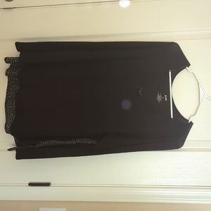 Evri- XL Black with dotted back Tshirt